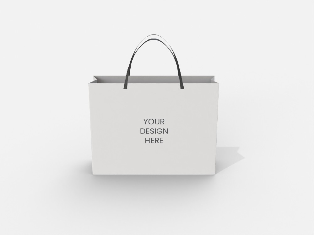 手提紙袋 - 手提購(gòu)物袋紙袋包裝設(shè)計(jì)結(jié)構(gòu)圖